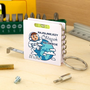 Brelok do kluczy metrówka z nadrukiem imienia - Najfajniejszy Chłopak