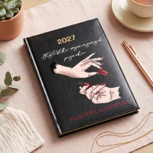 Kalendarz 2027 z nadrukiem dla stylistki paznokci - Wymarzone paznokcie