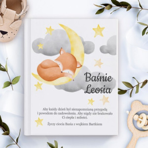 Księga baśni Dzielny ołowiany żołnierzyk z nadrukiem dla chłopca - Wieczorynka