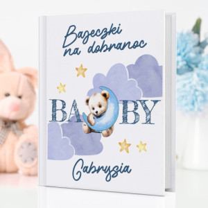 Księga baśni Czerwony kapturek z nadrukiem dla dziecka - Sweet Baby