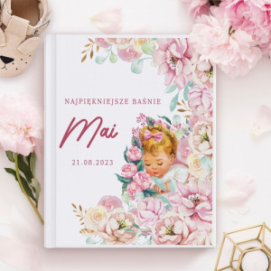 Księga baśni Pasterka i kominiarczyk z nadrukiem dla dziewczynki - Słodkie sny