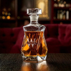 Karafka do whisky z grawerem dla niego - Gentleman