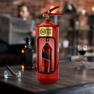 Gaśnica barek z grawerem na 30 urodziny dla niego - Nie zwalniaj