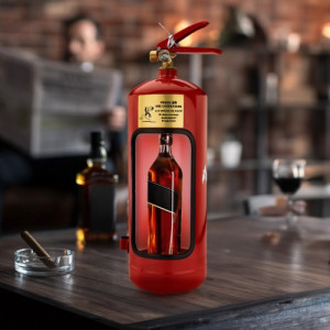 Gaśnica barek z grawerem na 50 urodziny dla niego - Nie uciekniesz