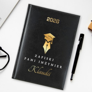 Kalendarz na 2026 z nadrukiem dla Pani inżynier - Konstruktywne plany