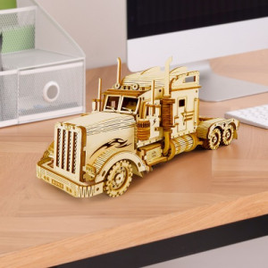 Puzzle 3D ciężarówka Robotime drewniana