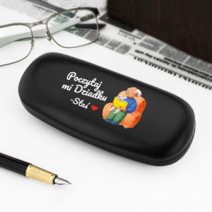 Etui na okulary z nadrukiem dla dziadka - Poczytaj mi