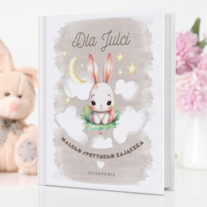 Księga baśni Nowe szaty cesarza z nadrukiem na Wielkanoc - Sprytny zajączek