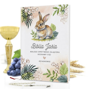 Biblia dla dzieci z nadrukiem na Wielkanoc - Sprytny zajączek