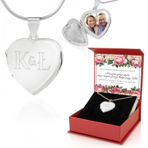 Sekretnik srebrny ze zdjęciem na 30 rocznicę ślubu - Przy Tobie