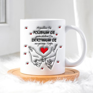 Kubek z nadrukiem dla ukochanego - Na zawsze Twoja