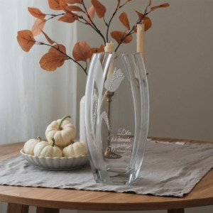 Wazon z grawerem na 50 urodziny - Wszystkiego najlepszego