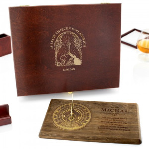 Zegar słoneczny z grawerem na 35-lecie kapłaństwa - Przeistoczenie