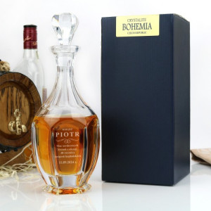 Karafka Safari ze szkła kryształowego z grawerem dla księdza - Ewangelista