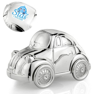 Skarbonka dla chłopca auto z nadrukiem na urodziny - Szybka jazda