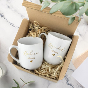 Zestaw kubków z nadrukiem dla babci i dziadka - Nowa rola