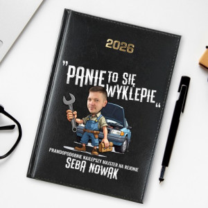 Kalendarz 2026 dla mechanika z nadrukiem - Się wyklepie