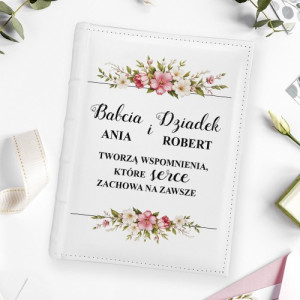 Album na zdjęcia z nadrukiem dla babci i dziadka - Nasze wspomnienia