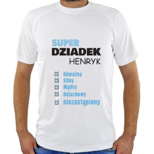 Koszulka z nadrukiem dla dziadka Rozmiar XL - Odjazdowy