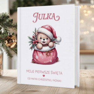 Księga baśni Mała syrenka z nadrukiem na święta - Magia zimy
