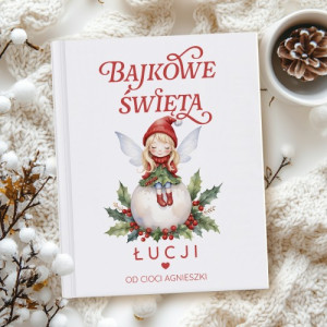 Księga baśni Kot w butach z nadrukiem na święta - Bajkowe Święta