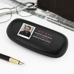 Etui na okulary z nadrukiem dla faceta - Jesteś sexy!