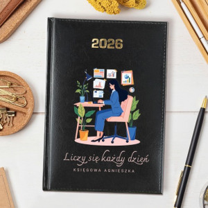 Kalendarz na 2026 z nadrukiem dla księgowej - Liczy się wszystko
