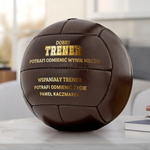 Piłka nożna z nadrukiem dla trenera - Wspaniały trener