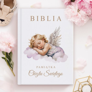 Biblia dla dzieci na chrzest dla dziewczynki - Skarb wiary