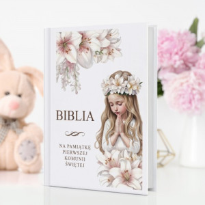 Biblia dla dzieci na komunię dla dziewczynki - Biblijne opowieści