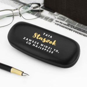 Etui na okulary z nadrukiem dla taty - Widzi tylko dobre