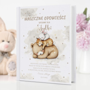 Księga baśni Jaś i Małgosia dla dziewczynki - Magiczne opowieści