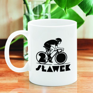 Kubek z nadrukiem na 20 urodziny dla rowerzysty - Król szosy