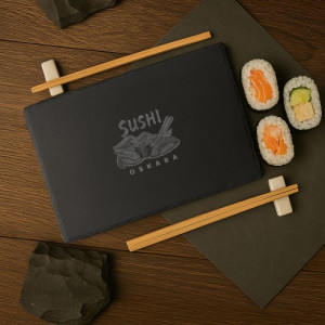 Talerz do sushi z grawerem dla niego - Sushi time