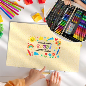 Zestaw artystyczny dla dzieci na urodziny - Młody artysta