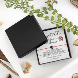 Bransoletka szczęścia turmalin czarny na maturę - Dobre wyniki