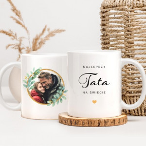Kubek ze zdjęciem dla taty - Najlepszy