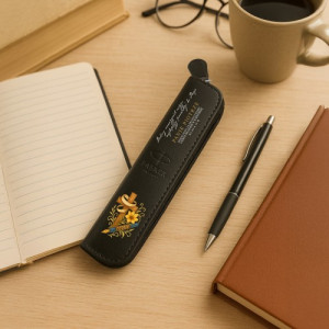 Etui na długopisy Parker z nadrukiem dla katechety - Światło wiary