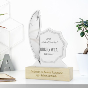 Statuetka z grawerem na podziękowanie dla promotora - Odkrywca talentów