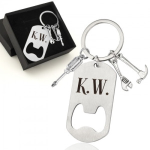 Brelok otwieracz do piwa z grawerem dla faceta - Piwny As