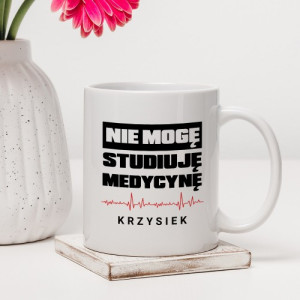 Kubek z nadrukiem dla studenta medycyny - Student OFFLINE