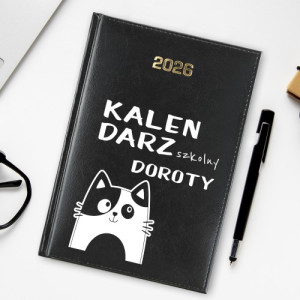 Kalendarz szkolny 2026 z nadrukiem dla ucznia - Plany geniusza