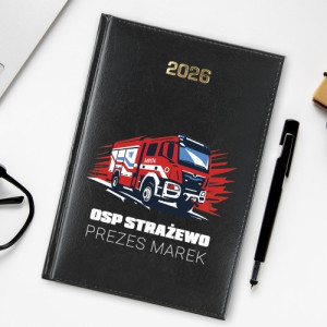 Kalendarz 2026 z nadrukiem dla strażaka OSP - Zawsze na straży