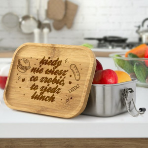 Lunchbox z grawerem - Przerwa smaku