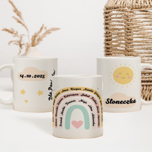 Kubek z nadrukiem dla nauczycielki w przedszkolu - Oaza cierpliwości