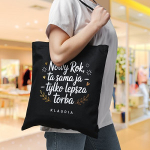 Torba na zakupy z nadrukiem dla niej - Ta sama ja