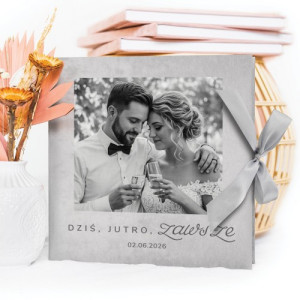 Album na zdjęcia welurowy z nadrukiem - Ten dzień