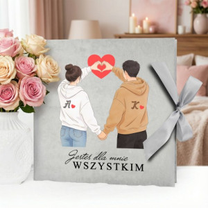 Album na zdjęcia z nadrukiem na Walentynki - Moje Wszystko