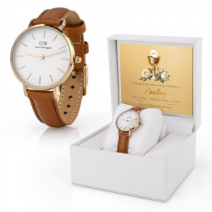 Zegarek Daniel Wellington DW00100228 na komunię dla dziewczynki - Święty czas