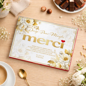 Merci czekoladki 250 g podziękowanie dla nauczyciela - Słodka wdzięczność